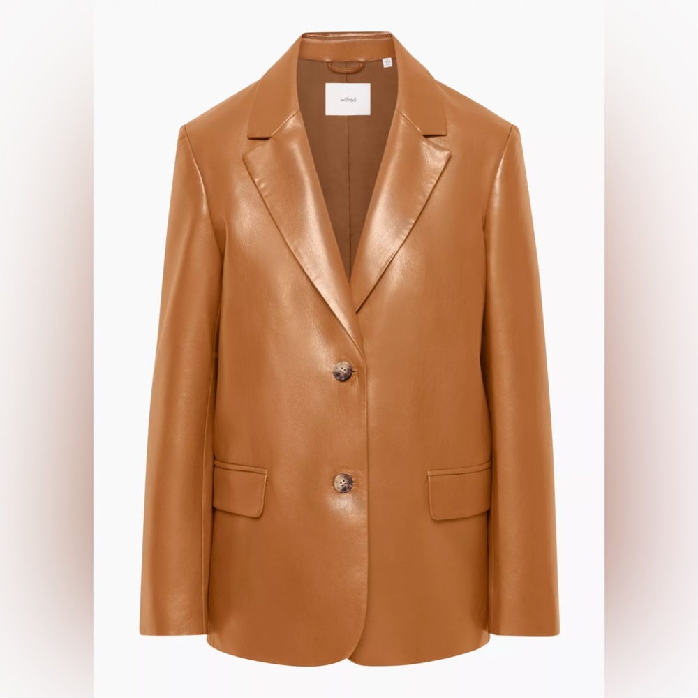 Aritzia Memories Blazer - Rich Chestnut - Picture 2 of 4